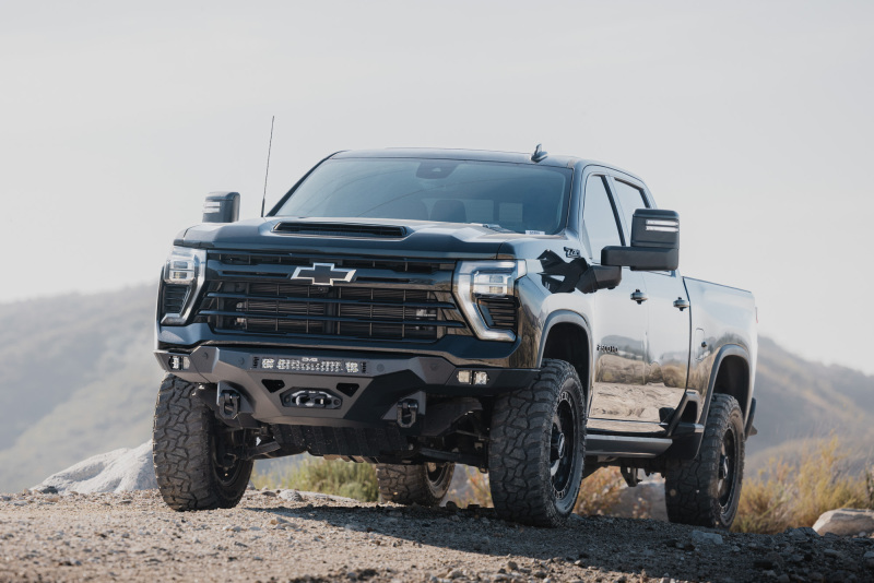 Chevrolet Silverado 3500 Front Bumper - DV8 Offroad - Spec Series - Black - `24-`26